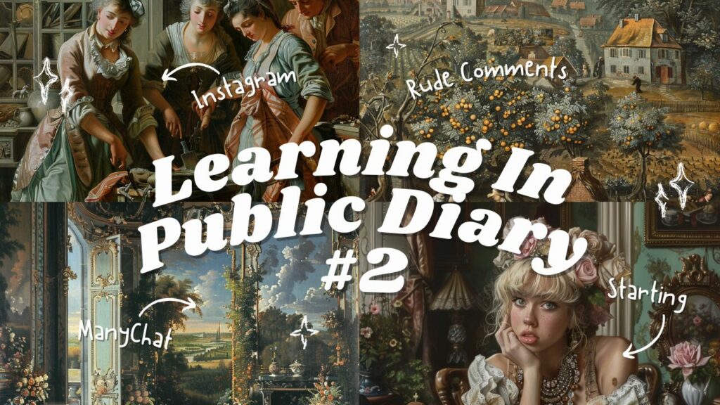 Learning in Public Diary #2: New Instagram