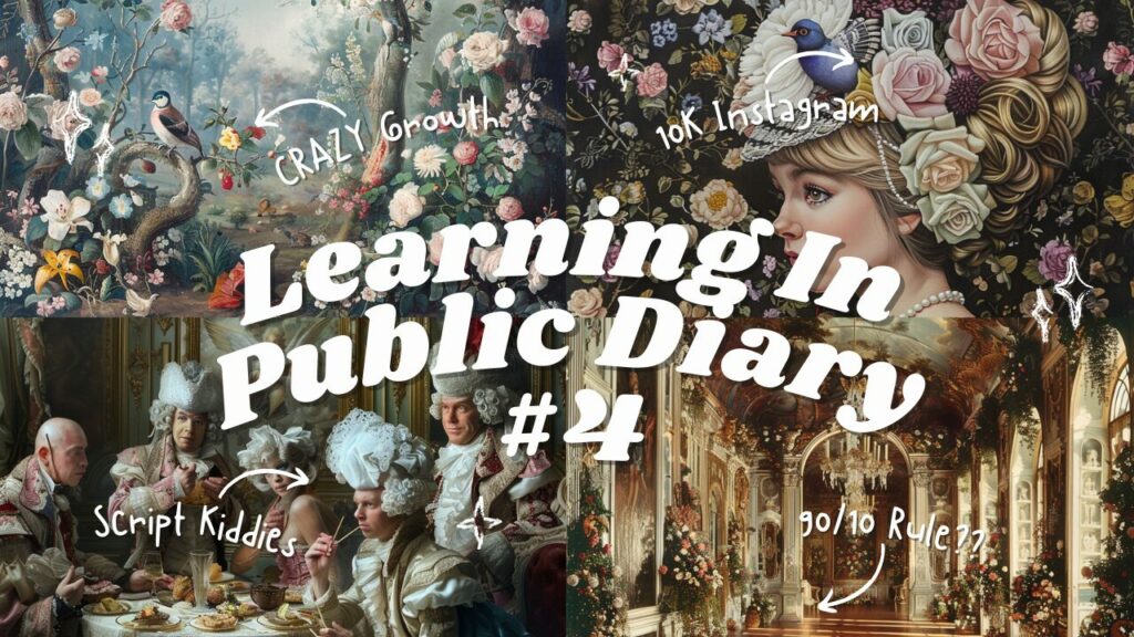 Learning In Public Diary #4: Goals Hit!